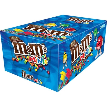 M&Ms M&M's Milk Chocolate Mini Mega Tube 1.77 oz., PK144 272415
